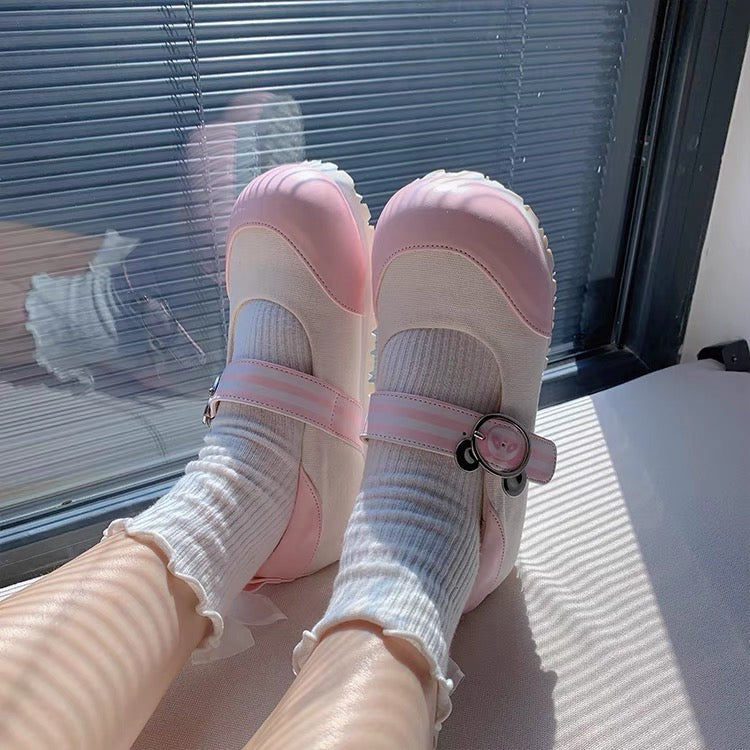 Cute Panda Flat Shoes