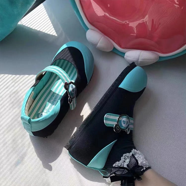 Cute Panda Flat Shoes