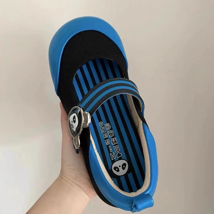 Cute Panda Flat Shoes