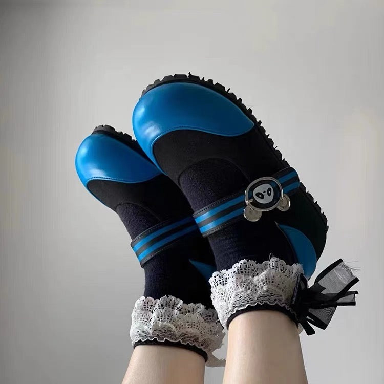 Cute Panda Flat Shoes