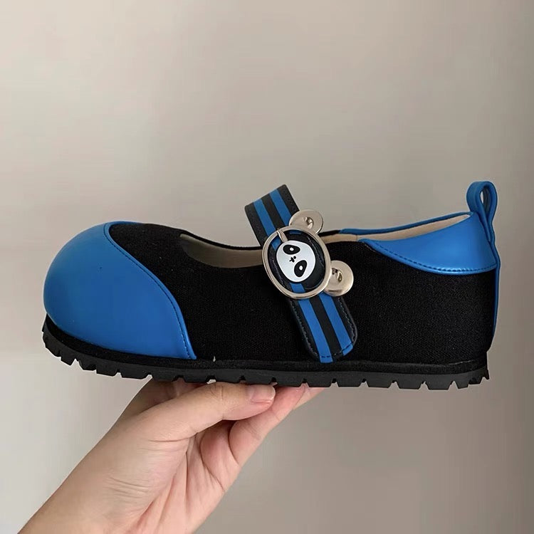 Cute Panda Flat Shoes
