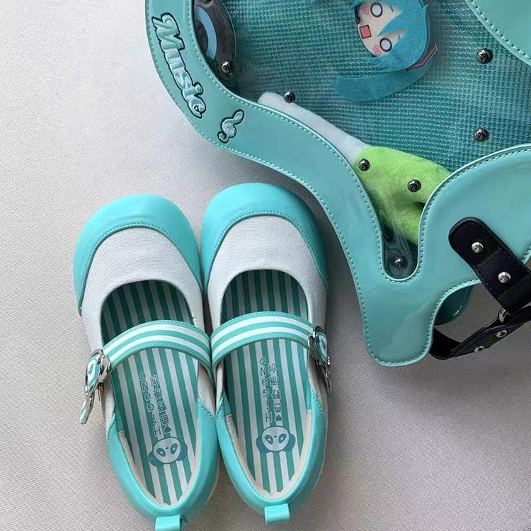 Cute Panda Flat Shoes