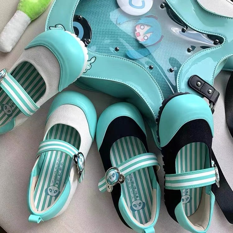 Cute Panda Flat Shoes