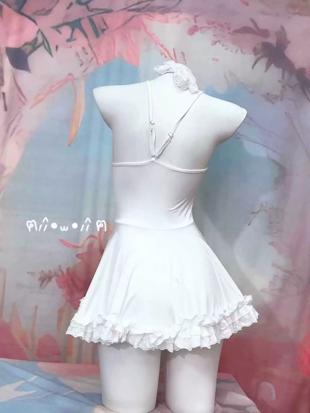 Rabbit ears suspender dress