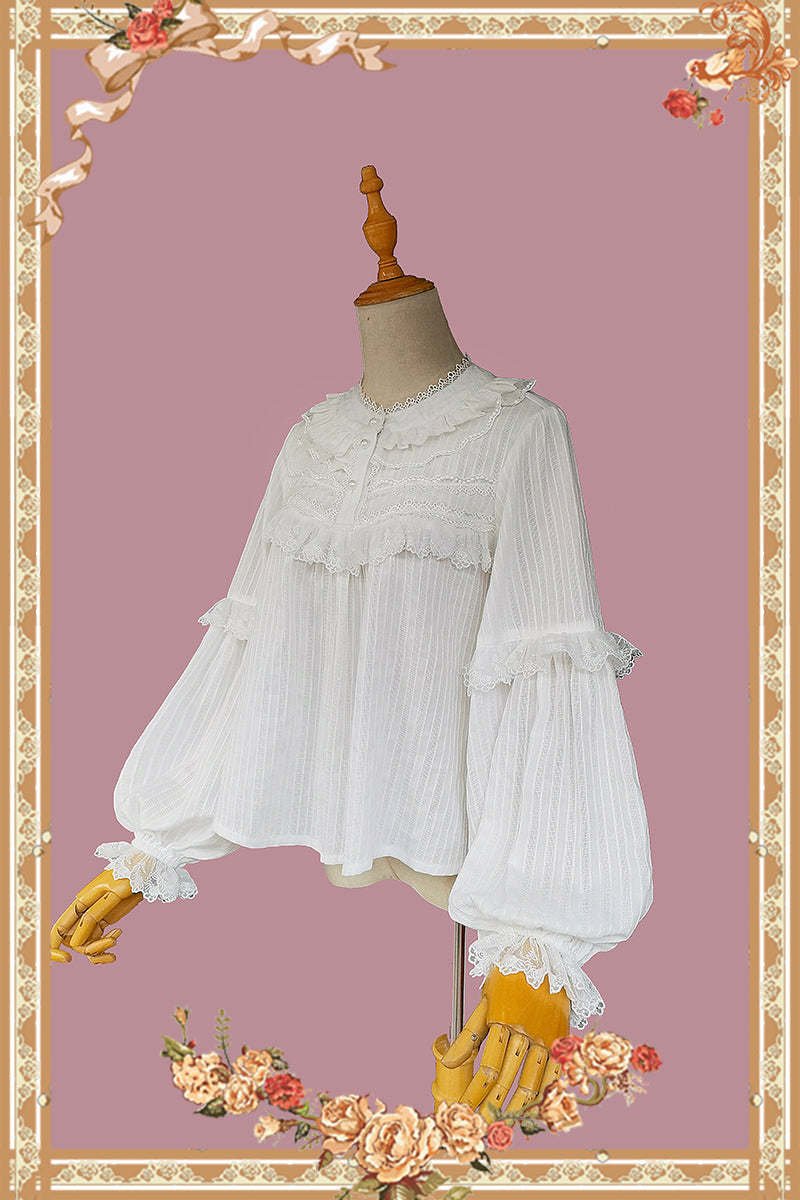 Sweet Cotton Lolita Blouse