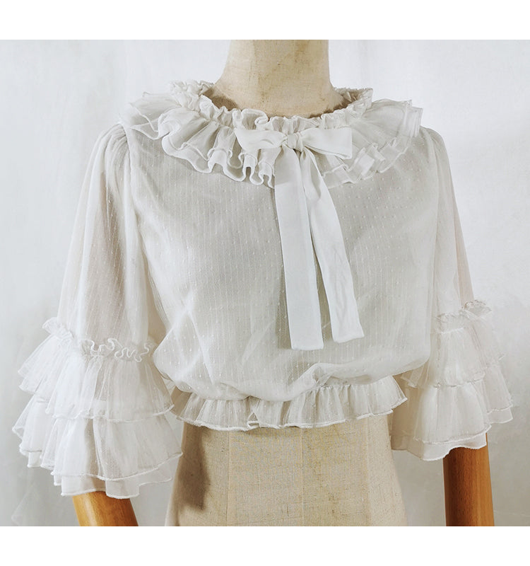 Princess Sleeve Chiffon Lolita Blouse