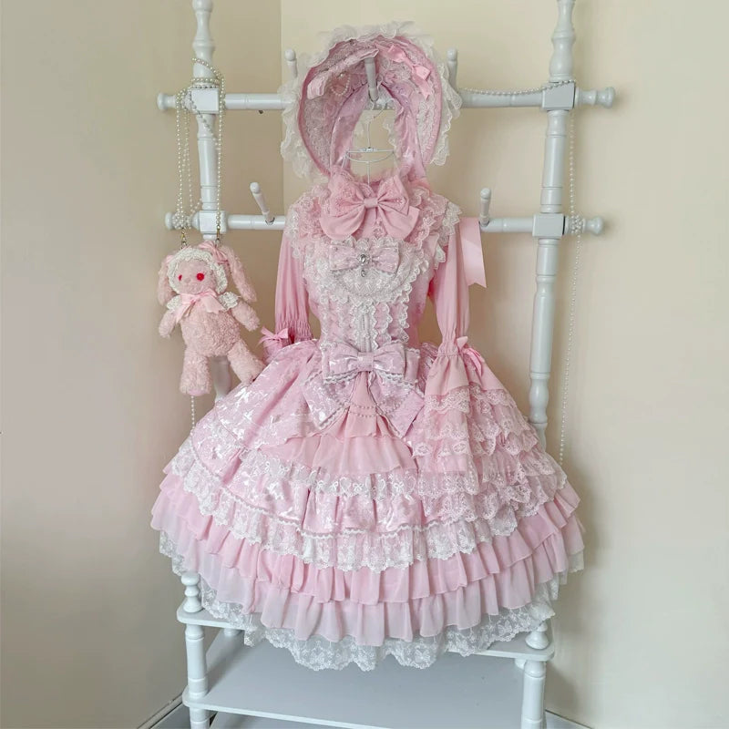 Wedding Sweet Lolita JSK Gorgeous Bridal Blouse