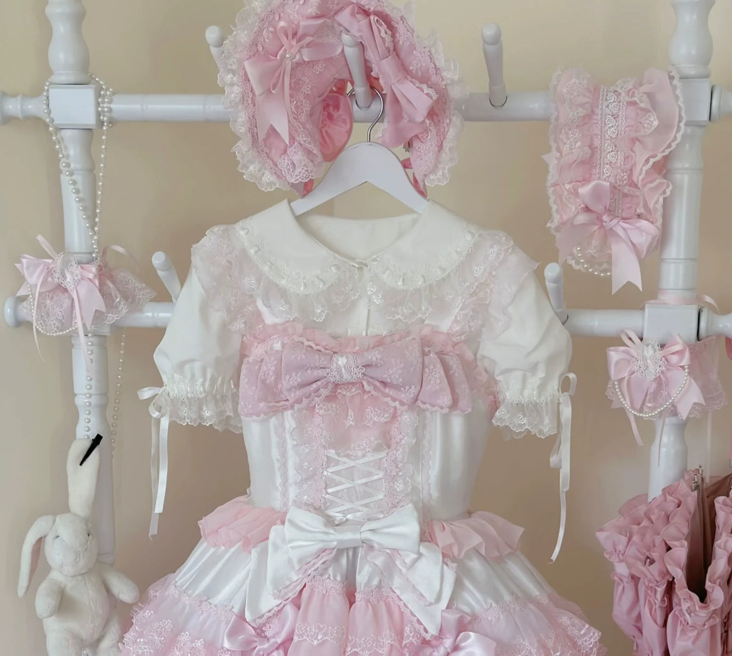 Wedding Lolita Jumper Dress Elegant Bridal JSK
