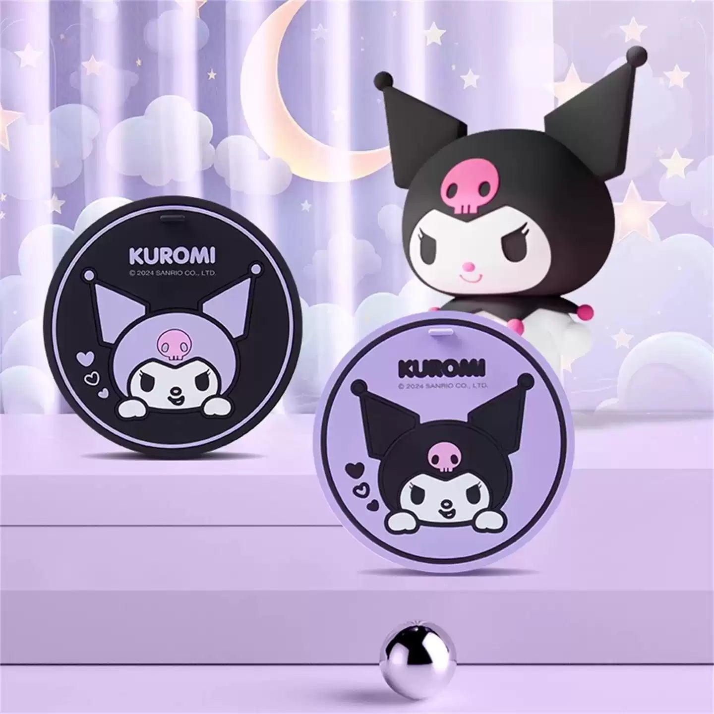 Kuromi car water anti-slip coaster