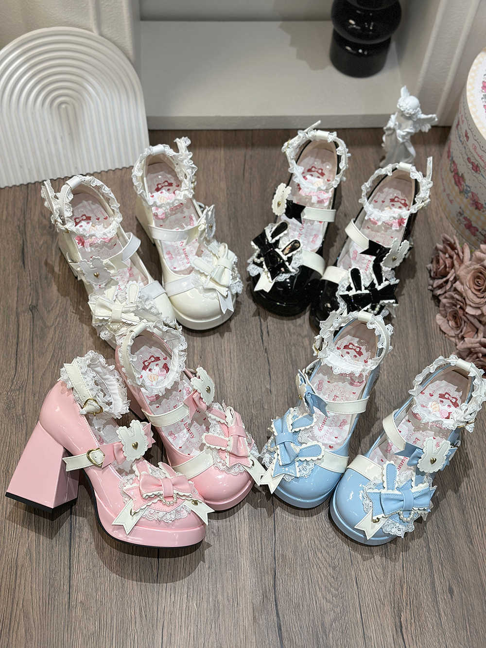 Bunny Cute High-heeled Shoes