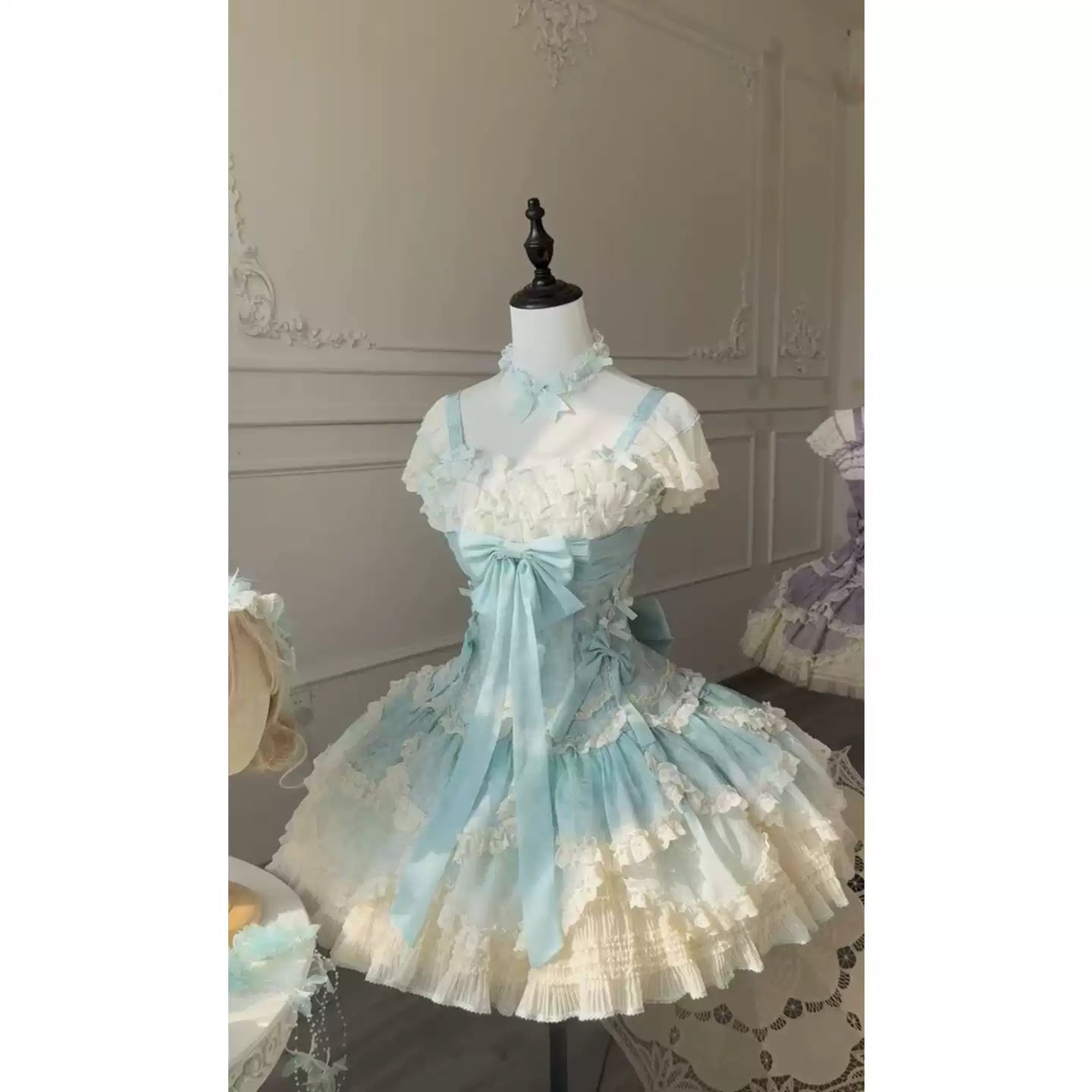 Fairy Green Lolita Doll JSK Dress