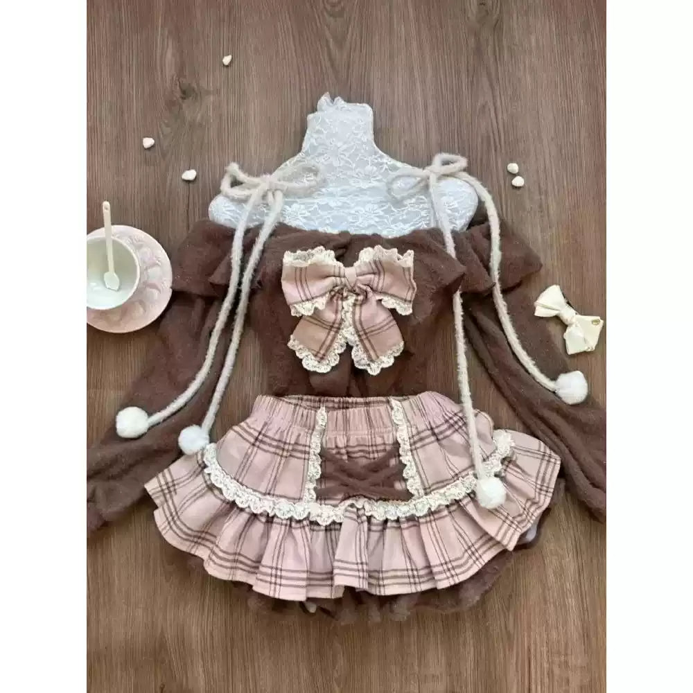 Vintage Kawaii Ruffles Coord