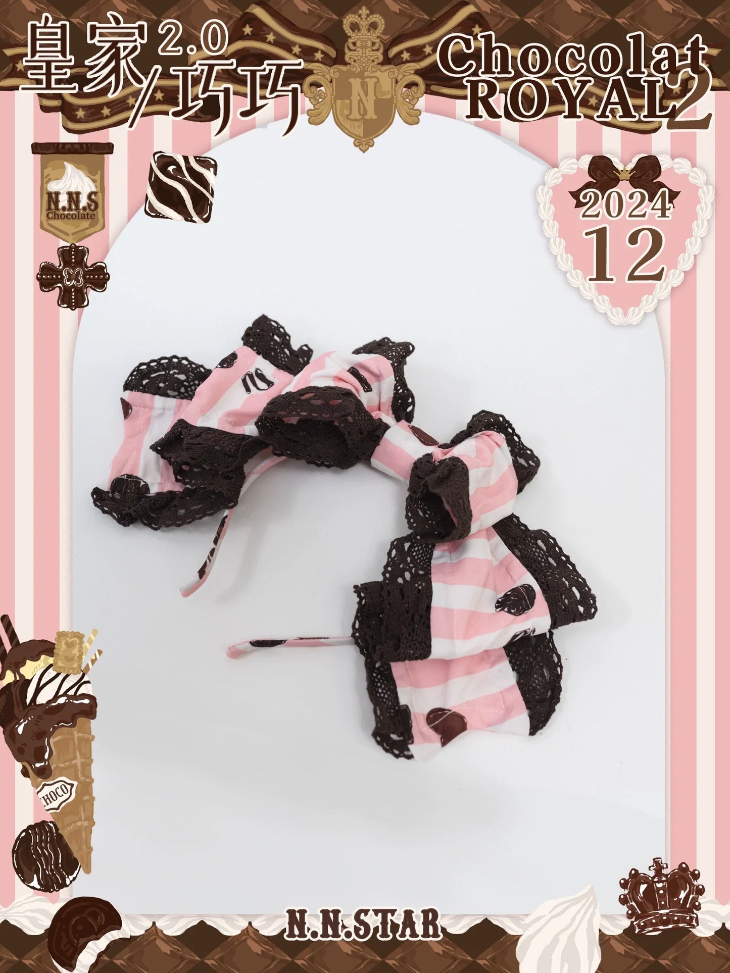 Sweet Lolita Dress Suit Cute Print Lolita OP and JSK Pink print KC only