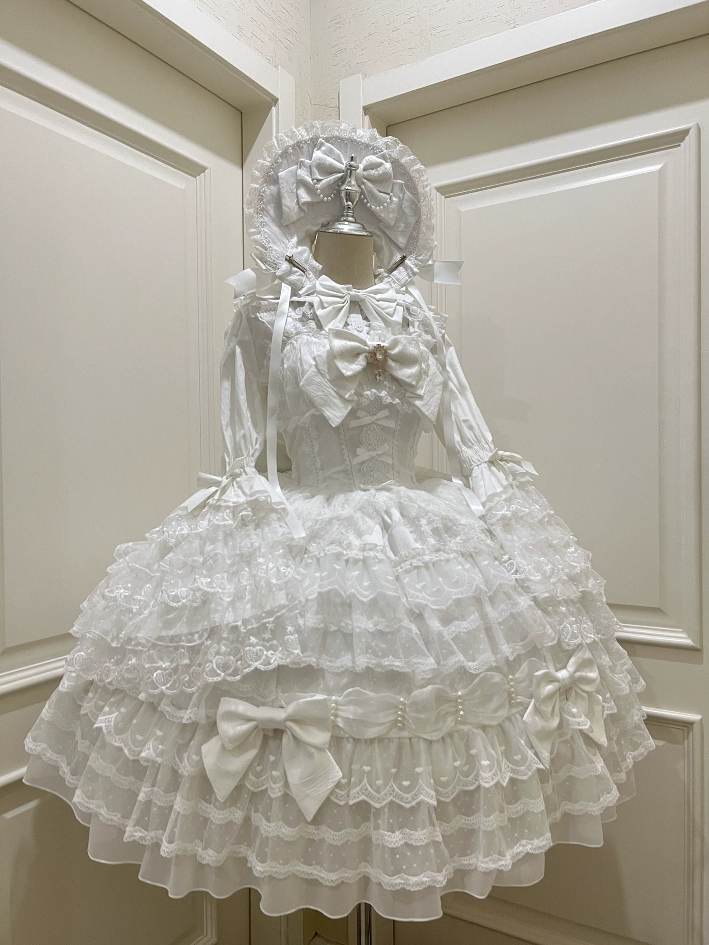 Princess Lolita JSK Suit Sweet Lolita BNT and Blouse White princess sleeves blouse only