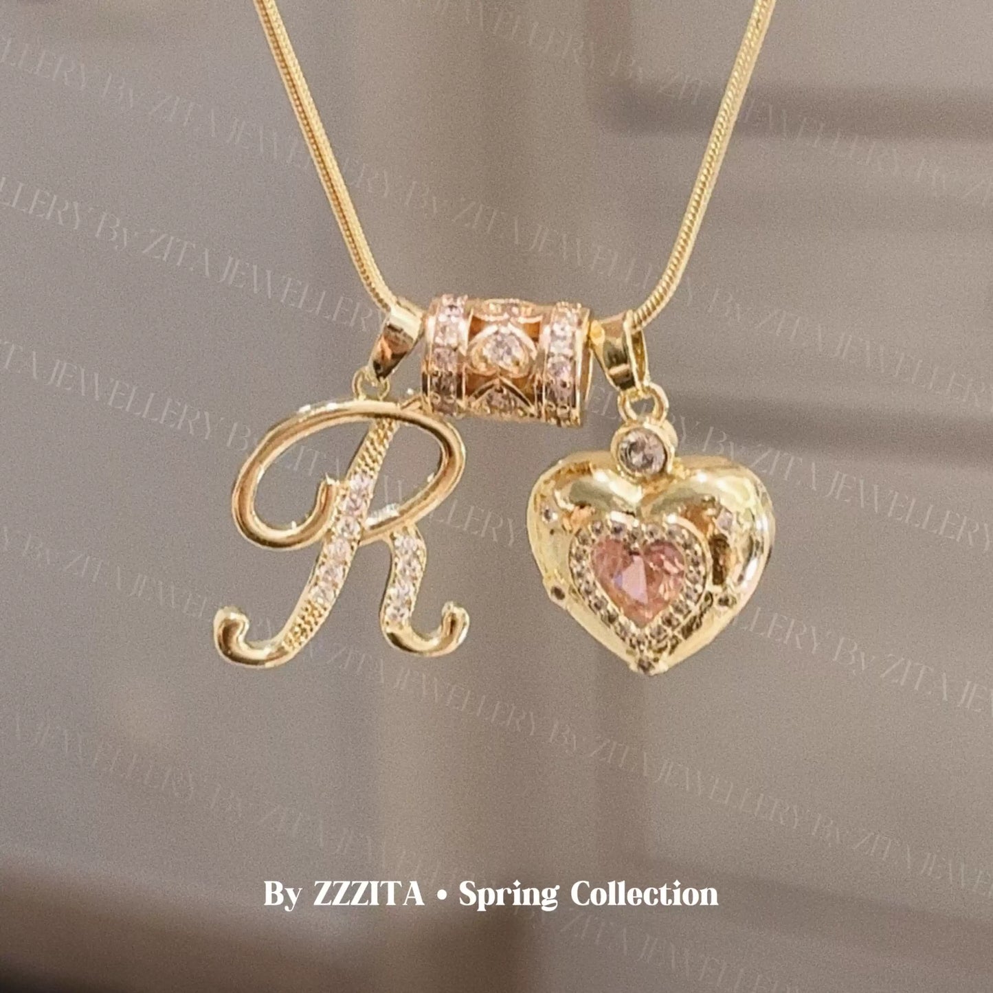 Customized Letter Love Necklace