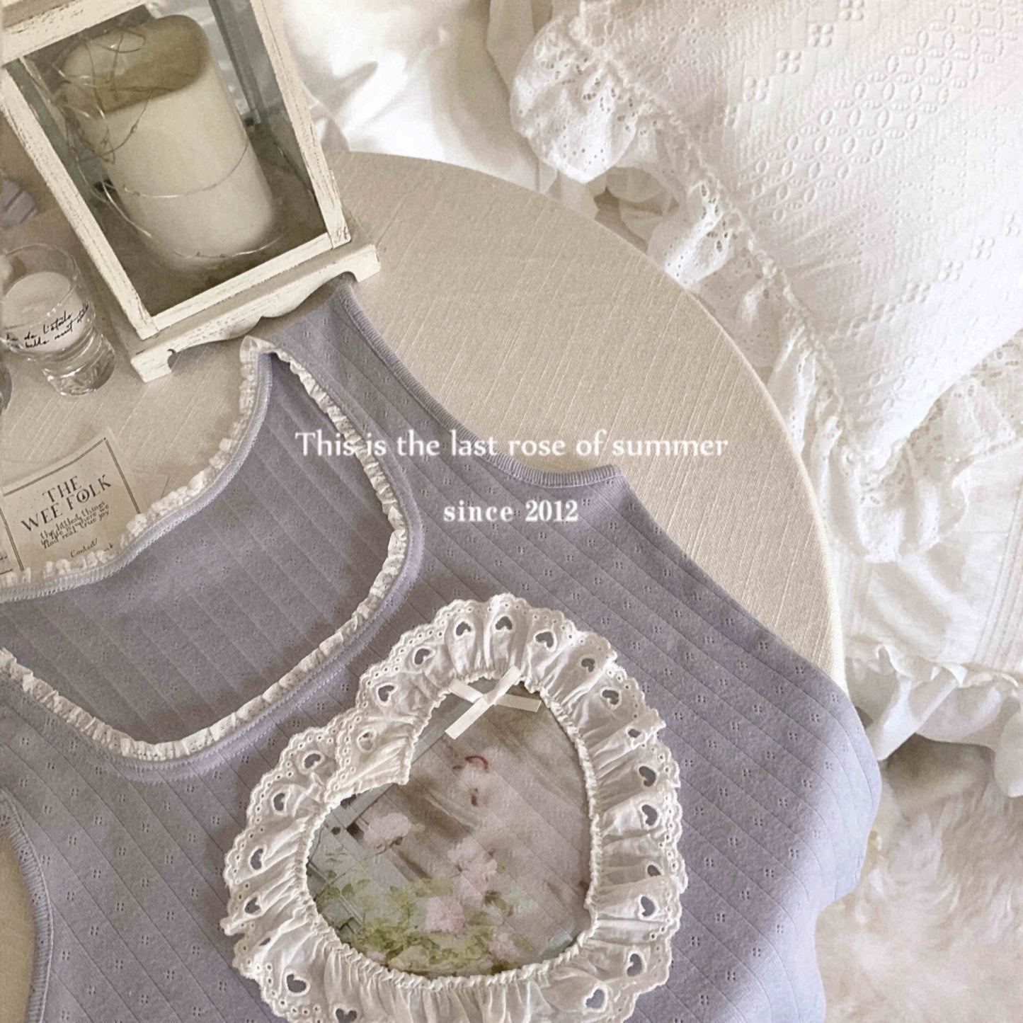Angel Cat Lace Tank Top