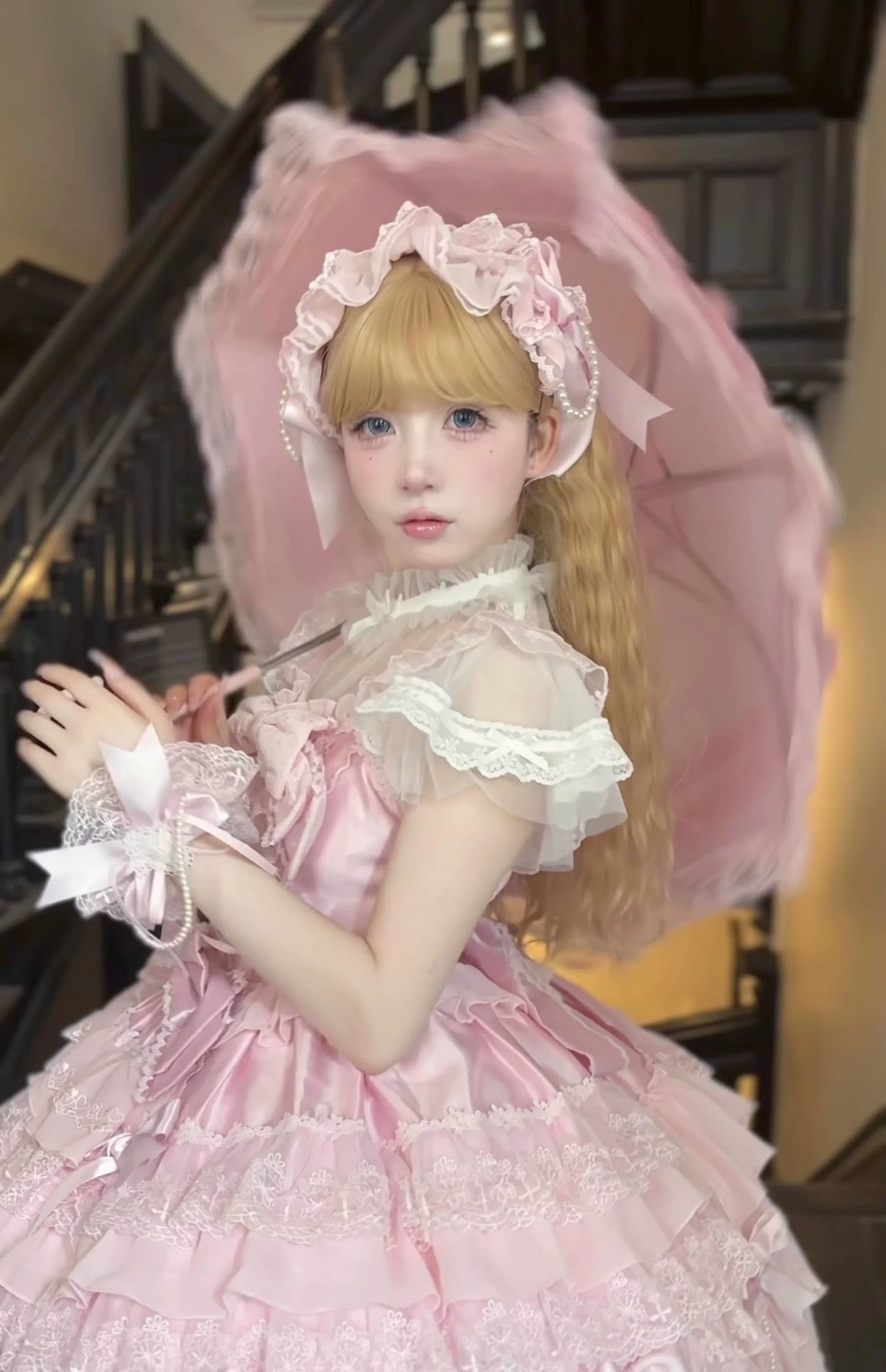 Wedding Lolita Jumper Dress Elegant Bridal JSK