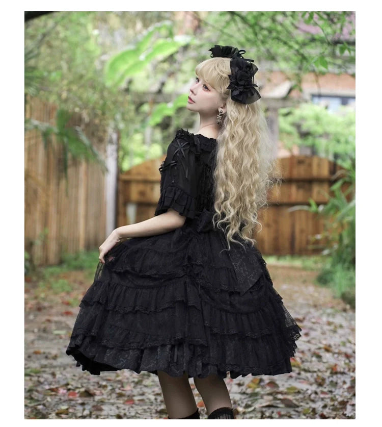 Classic Princess Lolita JSK Elegant Chiffon Top