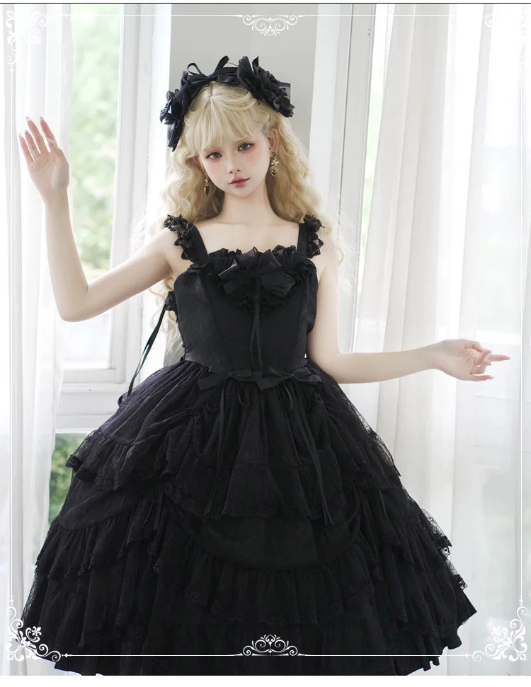 Classic Princess Lolita JSK Elegant Chiffon Top