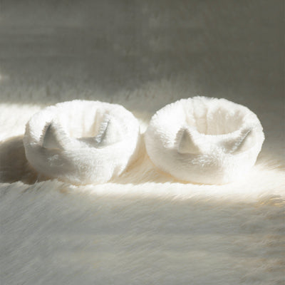 Wool Kawaii Lolita JSK white leg loop