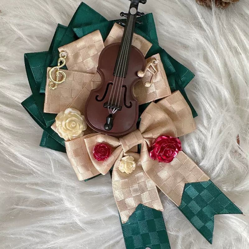 Cello Vintage Elegant 3 Tiered Lolita Jumper Dress dark green badge