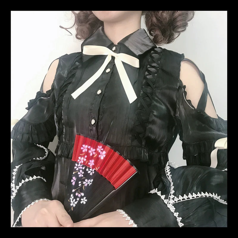 Lolita Blouse Yuelong Poem Long Sleeve Inner Shirt
