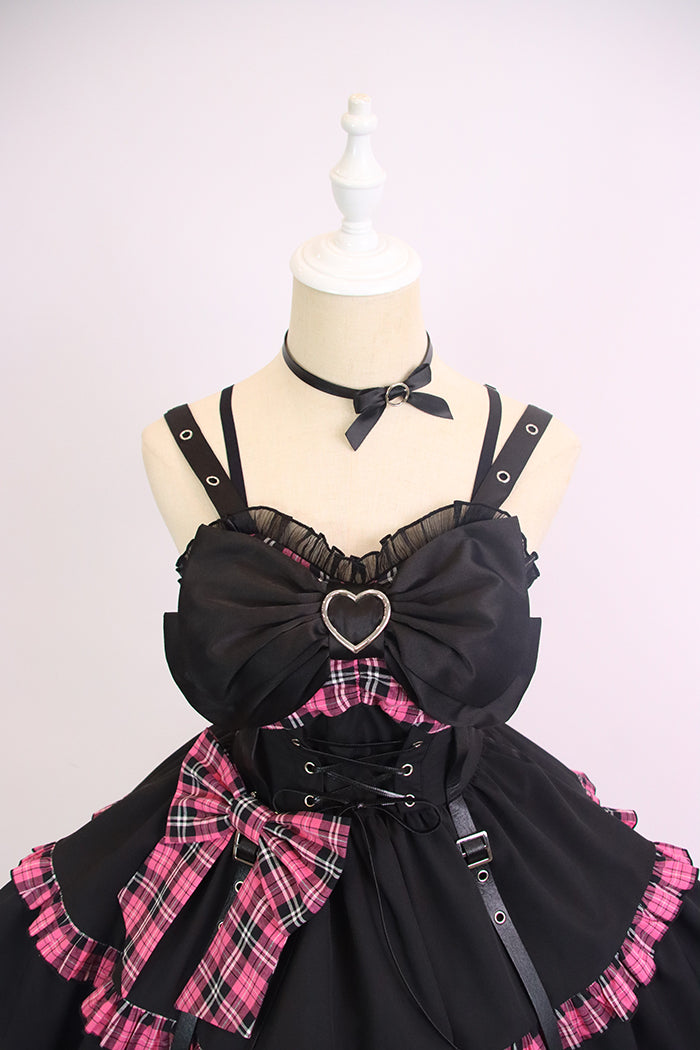 Little Spicy Plaid JSK Dress