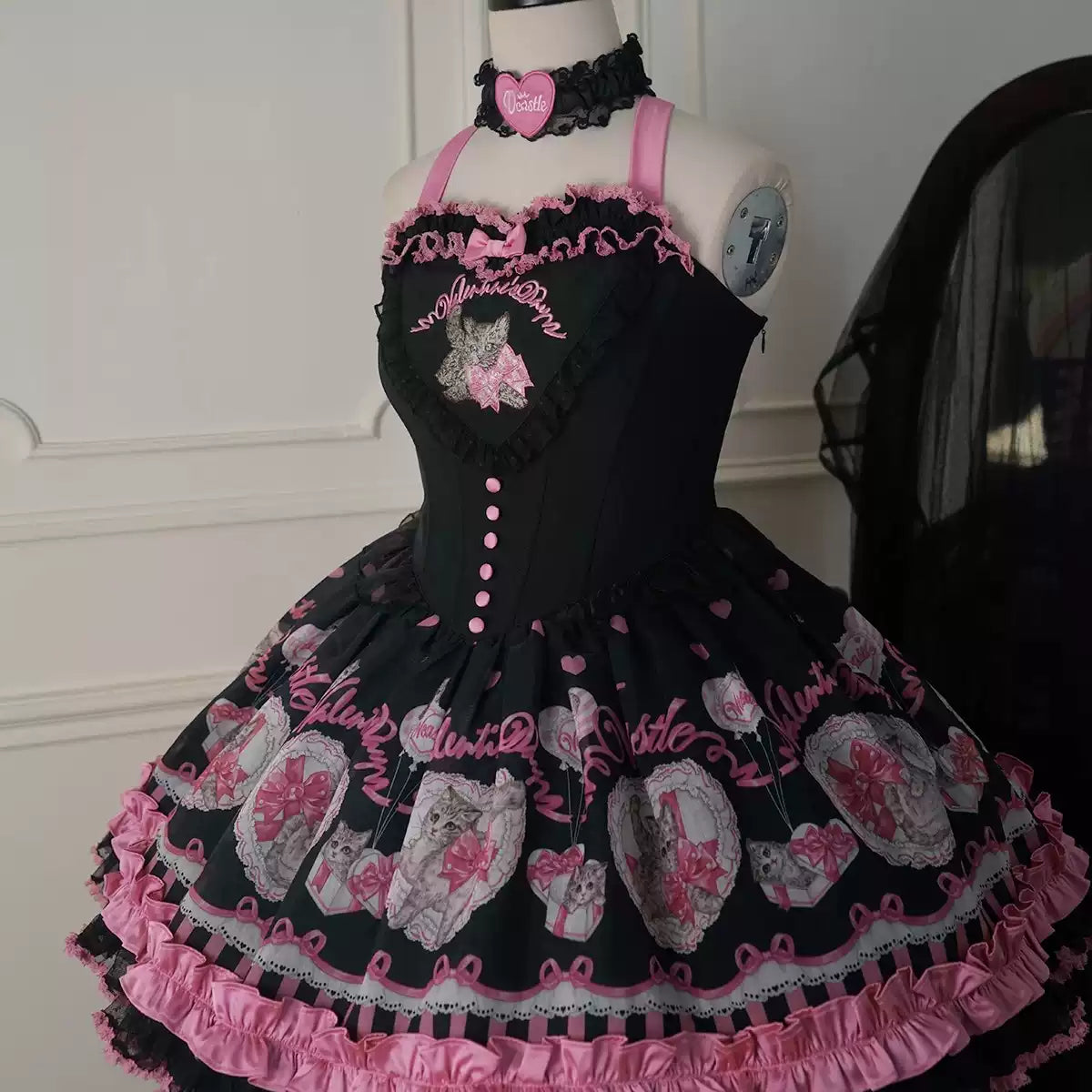 Vacuum Castle Eros Lolita JSK dress
