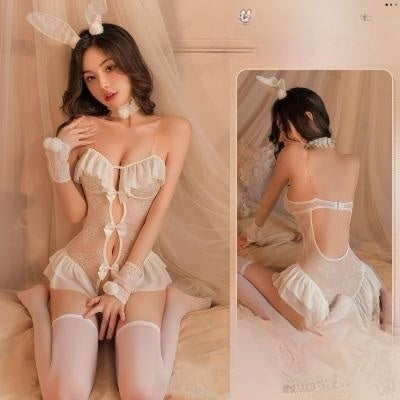 Sexy uniform set 【K】Toffee bunny jumpsuit