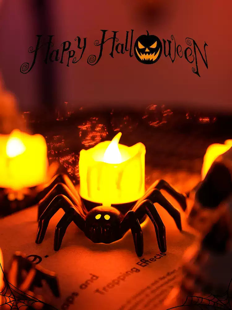 Halloween spider lights