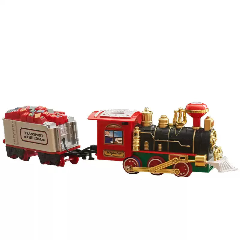 Christmas decorations electric train pendants