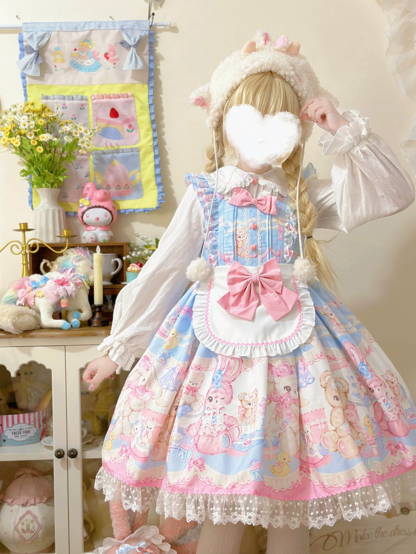 Sweet Lolita Jumper Dress Cute JSK