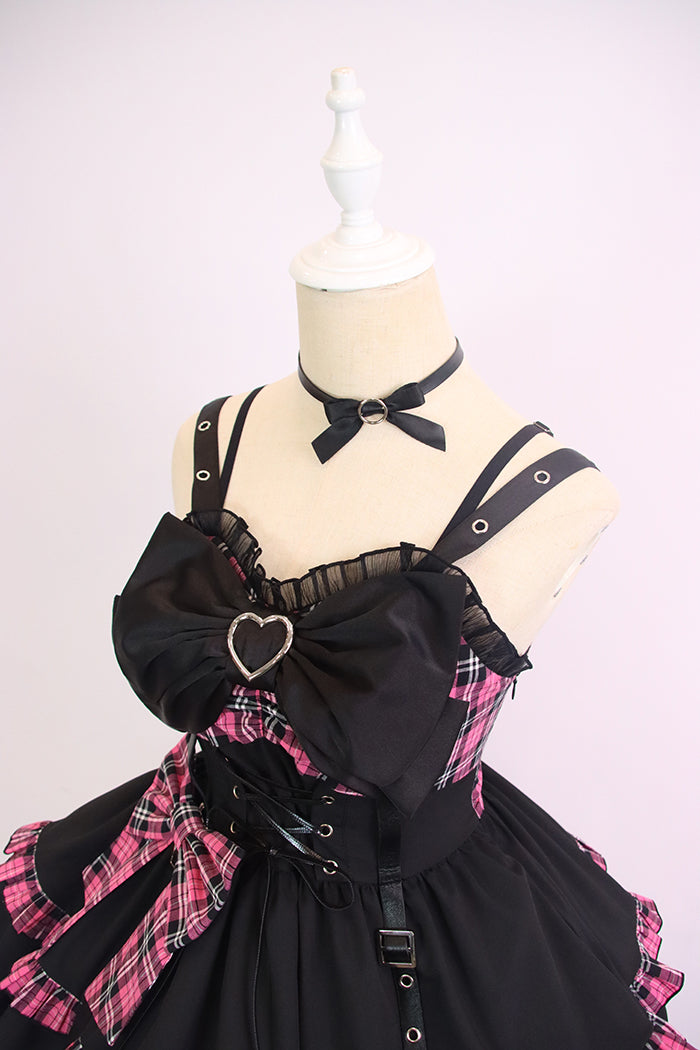 Little Spicy Plaid JSK Dress