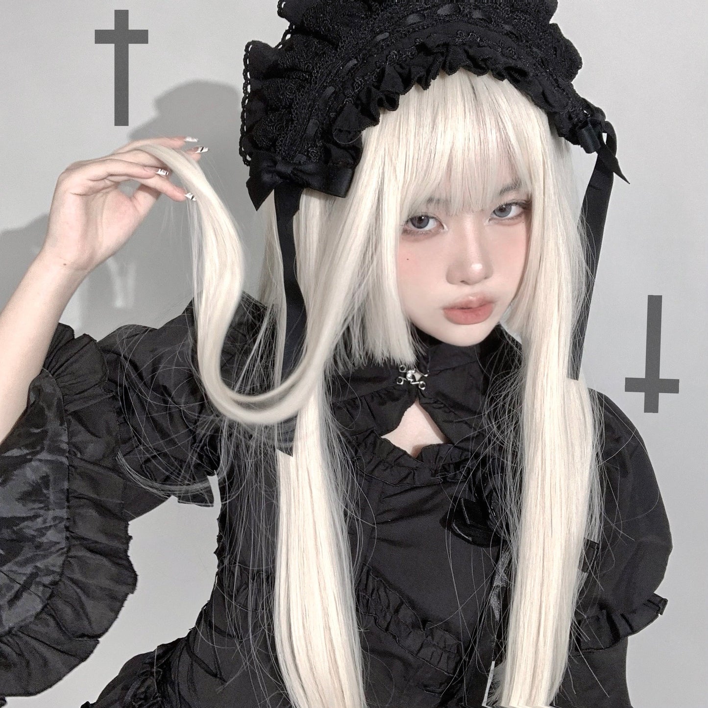 Gothic Lolita JSK Dress Christmas Short Sleeve Bolero