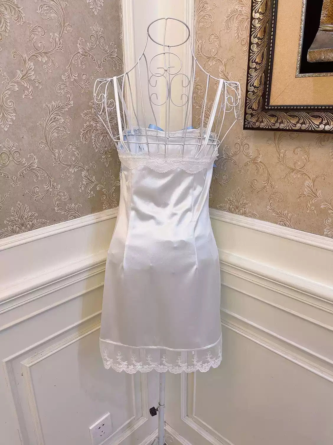 Princess Cinnamon Bow Suspender Dress