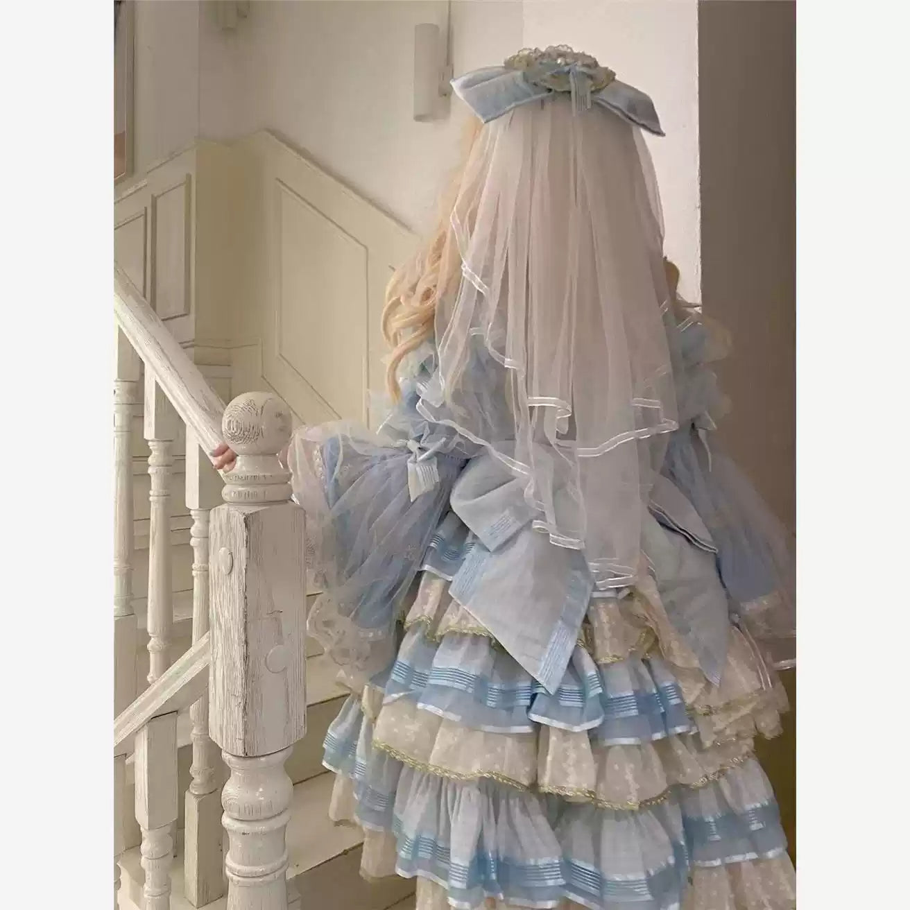 Baby Blue Wedding Lolita Dress