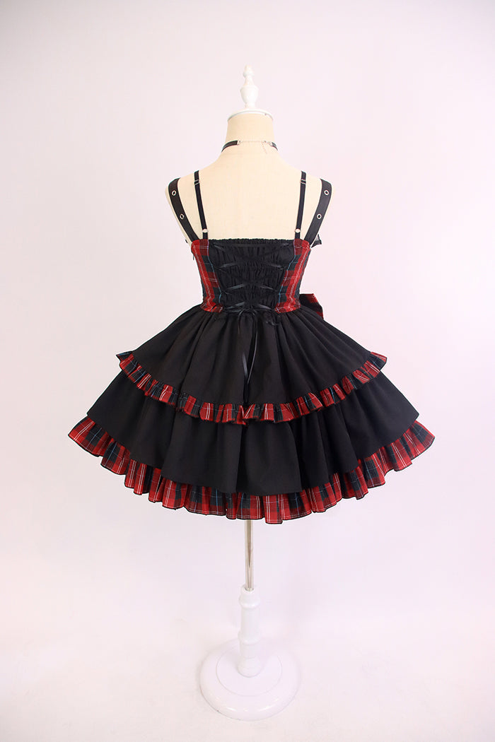 Little Spicy Plaid JSK Dress