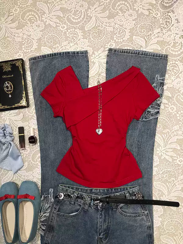 black vintage T-shirt
