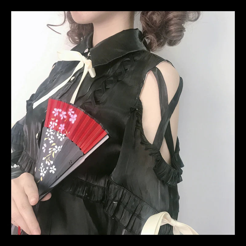 Lolita Blouse Yuelong Poem Long Sleeve Inner Shirt