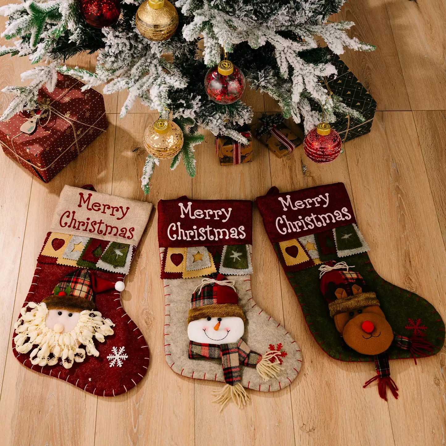 Christmas cartoon socks