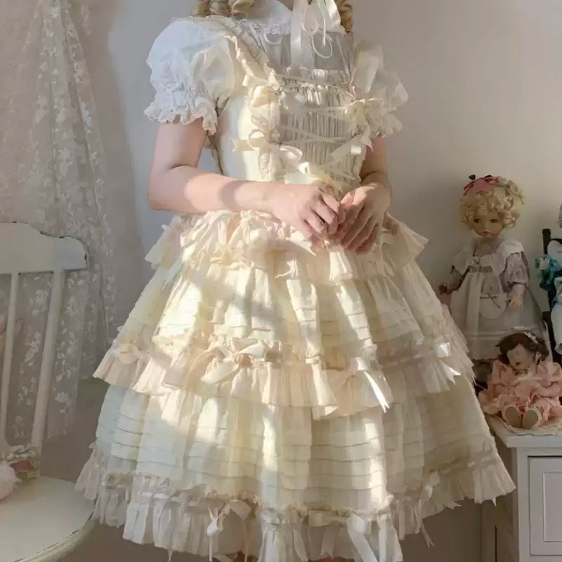 Cute Bow Lolita Princess Dress
