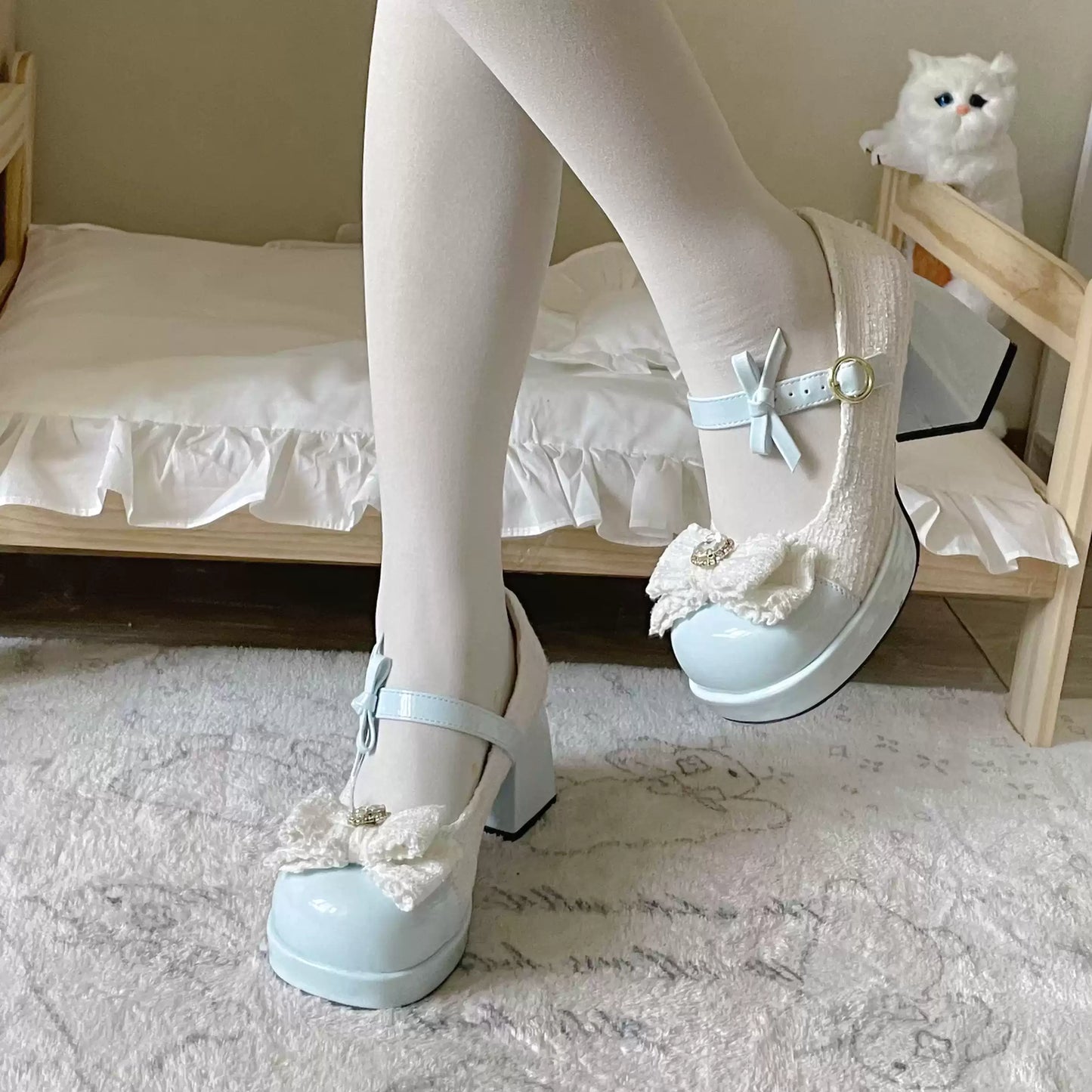 Little Annie's Bow-tie Lolita Shoes