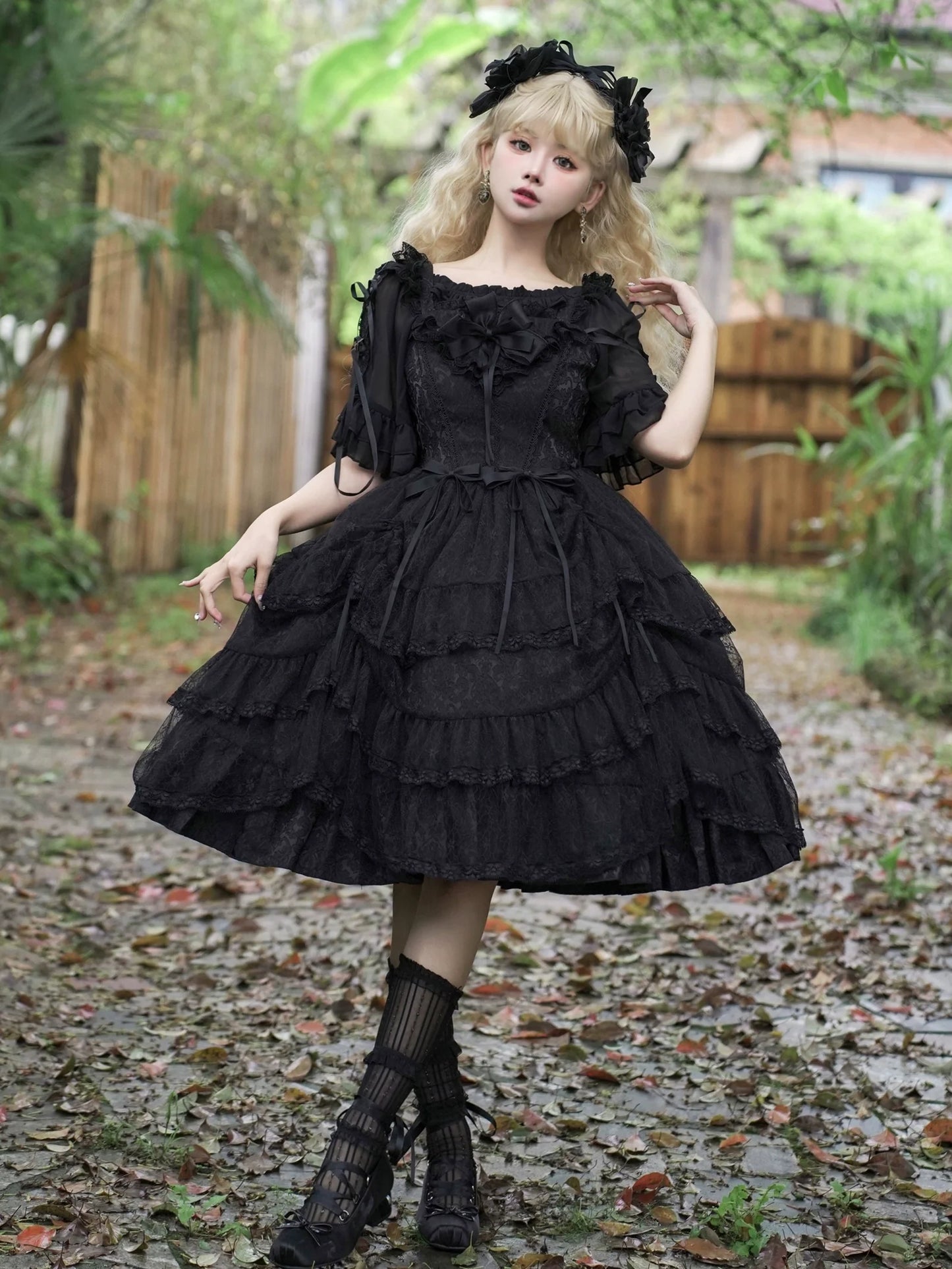 Classic Princess Lolita JSK Elegant Chiffon Top