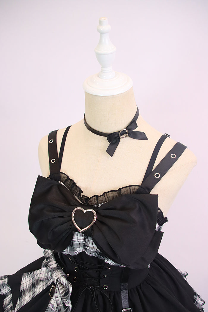 Little Spicy Plaid JSK Dress