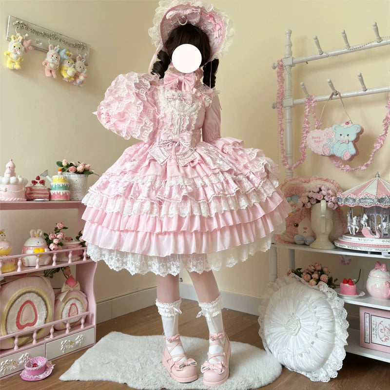 Wedding Sweet Lolita JSK Gorgeous Bridal Blouse