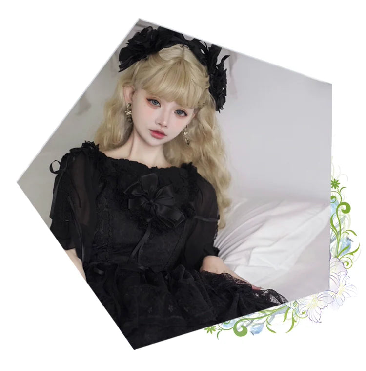 Classic Princess Lolita JSK Elegant Chiffon Top