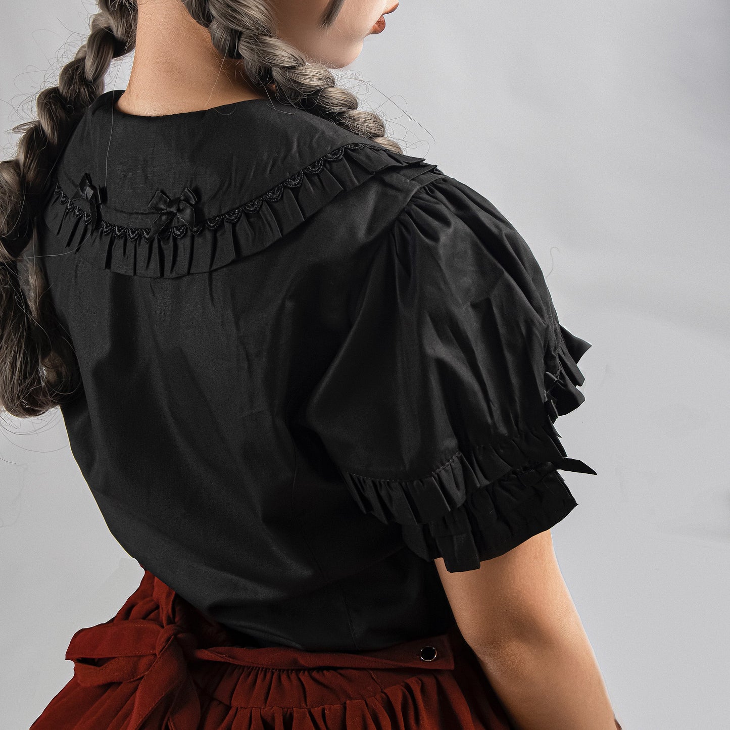 Kawaii Lolita Shirt Soft Girl Short-sleeved
