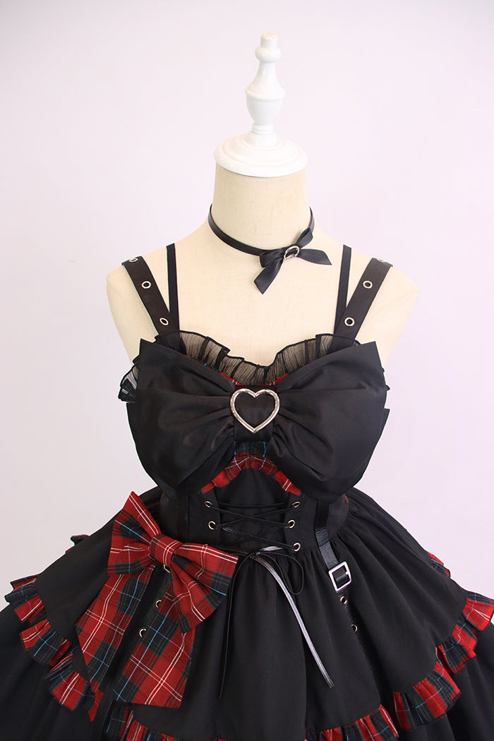 Little Spicy Plaid JSK Dress