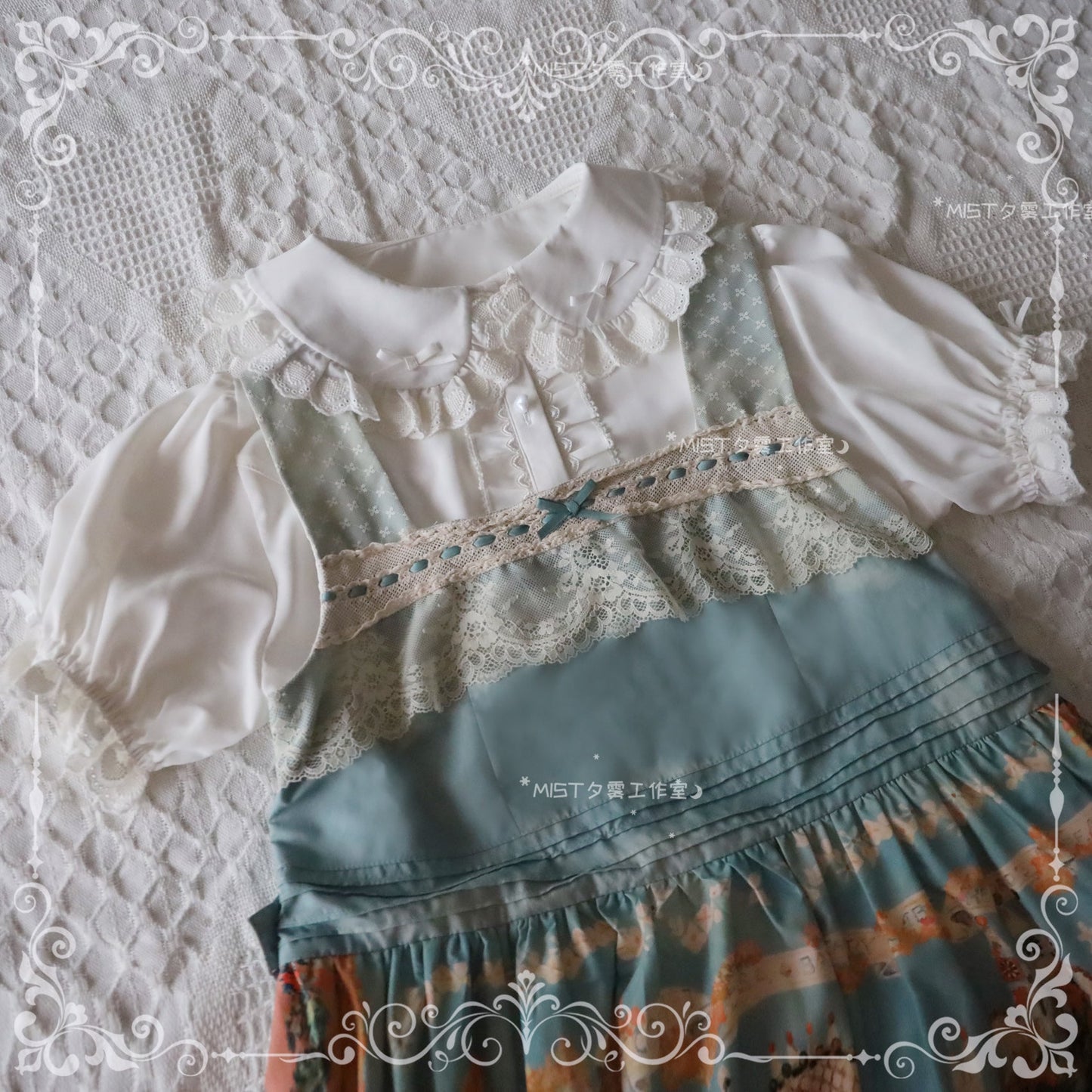 Sweet Short Sleeve Chiffon Lolita Blouse