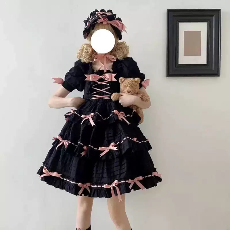 Cute Bow Lolita Princess Dress